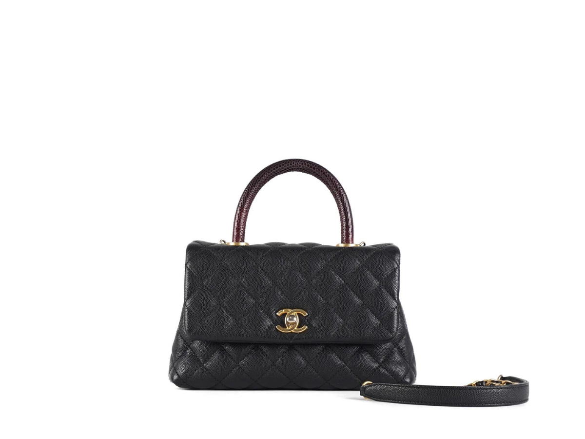 Chanel Chanel Flap Bag With Top Handle