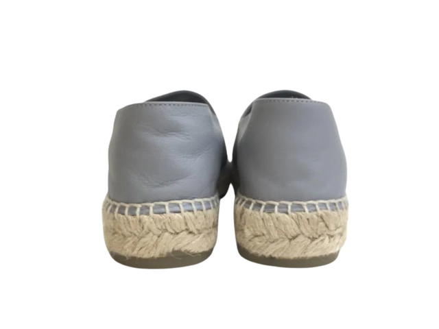 Chanel Chanel Espadrilles In Lambskin Grey-Black (W) - view 5