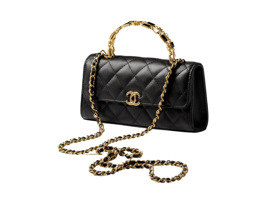 Chanel Chanel Flap Phone Holder With Chain