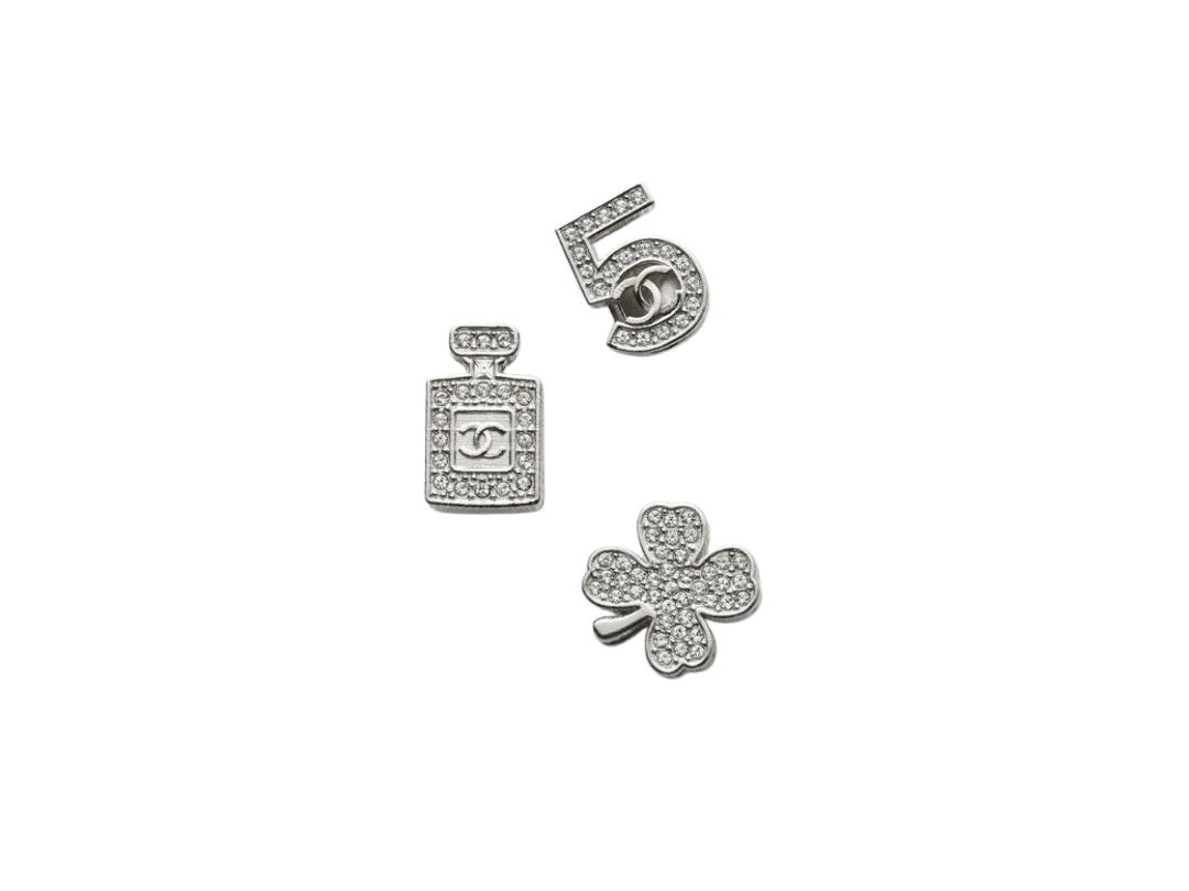 Chanel Chanel Hair Accessories In Silver (Set)