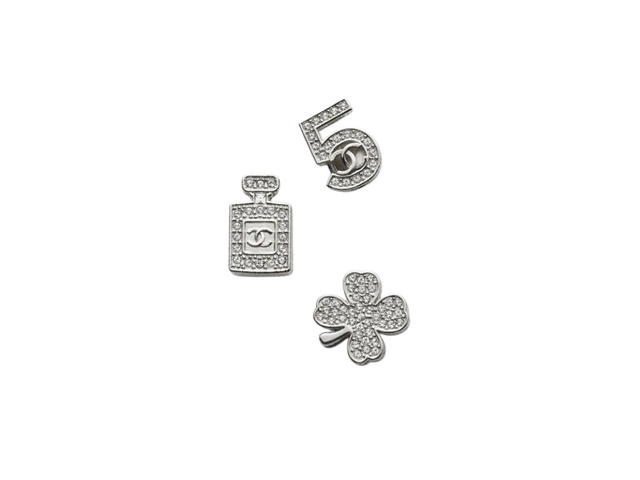 Chanel Chanel Hair Accessories In Silver (Set) - view 1
