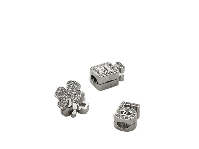 Chanel Chanel Hair Accessories In Silver (Set) - view 2