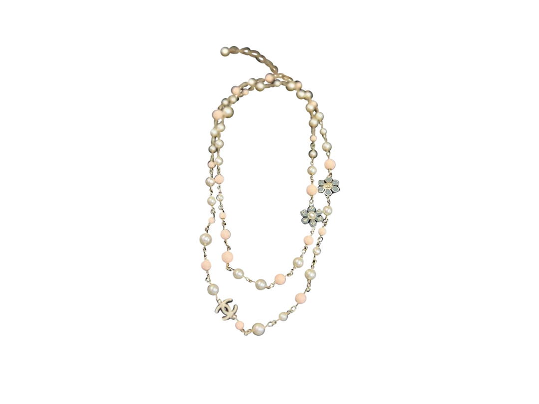 Chanel Chanel Metal Necklace In Gold With Pearl
