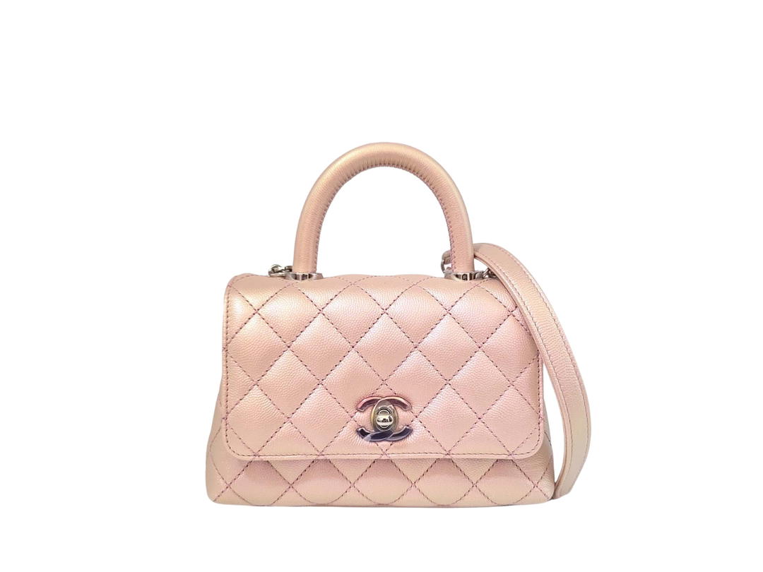 Chanel Chanel Mini Flap Bag With Top Handle