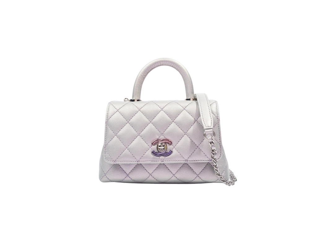 Chanel Chanel Mini Flap Bag With Top Handle
