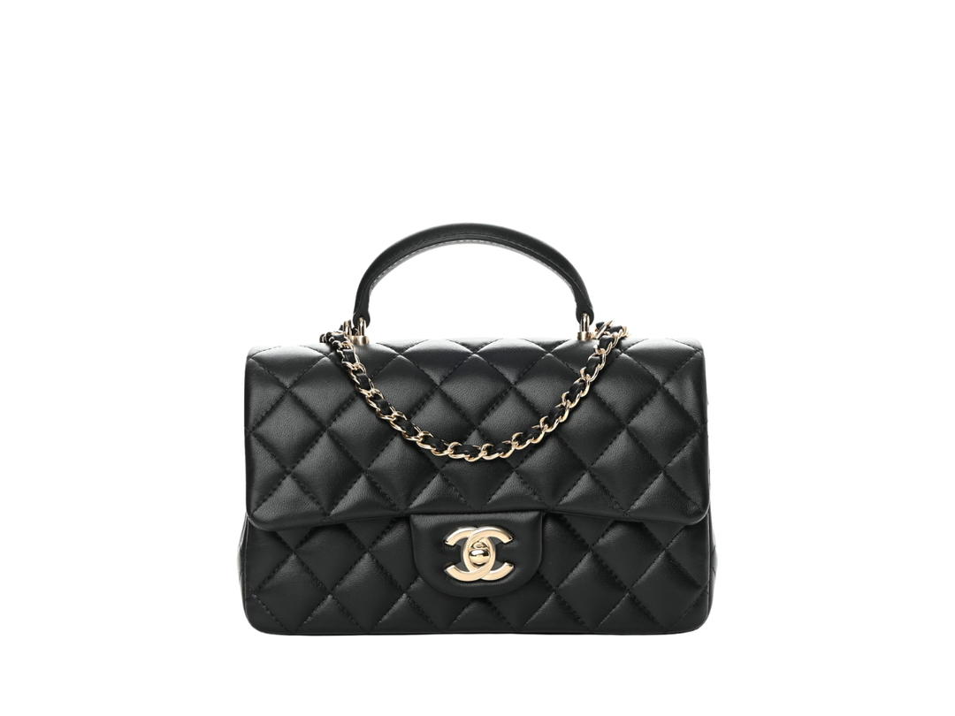 Chanel Chanel Mini Flap Bag With Top Handle