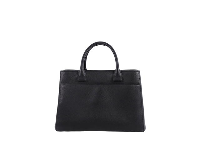 Chanel Chanel Neo Executive Shopping Tote In Grained Calfskin With Gold Hardware Black - view 2