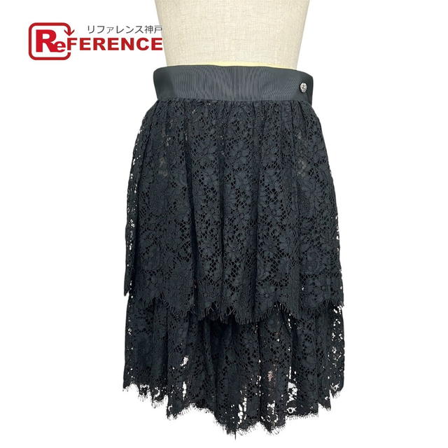 Chanel CHANEL P45546 13P Total Lace Shorts CC CC Mark shorts bottoms Pants - view 1