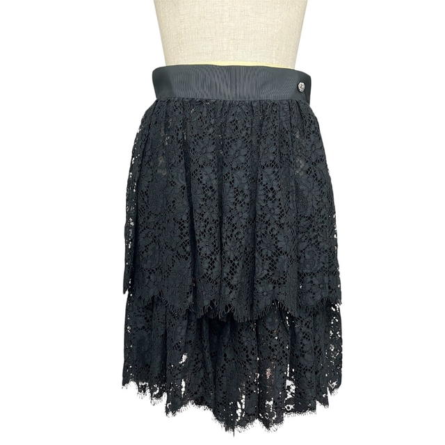 Chanel CHANEL P45546 13P Total Lace Shorts CC CC Mark shorts bottoms Pants - view 2