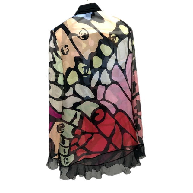 Chanel CHANEL P61292 CC Mark Button Matelasse 4 Pocket Cardigan jacket cardigan - view 3