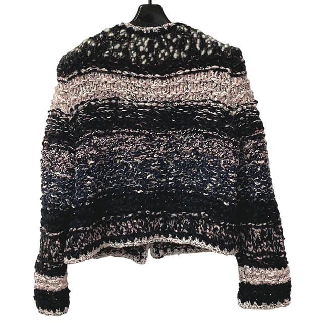 Chanel CHANEL P73552 Apparel CC Mixed fiber tweed Wool & Costume Pearl 22B 2022 Jacket - view 3