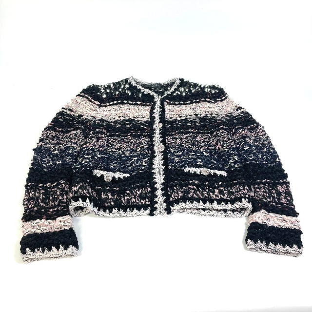 Chanel CHANEL P73552 Apparel CC Mixed fiber tweed Wool & Costume Pearl 22B 2022 Jacket - view 4