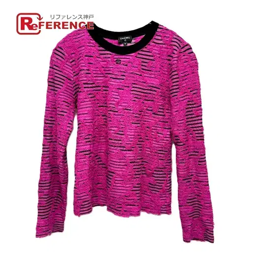 Buy CHANEL P77487 24AW Cotton & Mixed Fibers apparel Long sleeve shirt Viscose pink at Sasom – Authentic and Ready to Ship