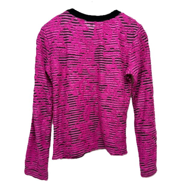 Chanel CHANEL P77487 24AW Cotton & Mixed Fibers apparel Long sleeve shirt Viscose pink - view 3