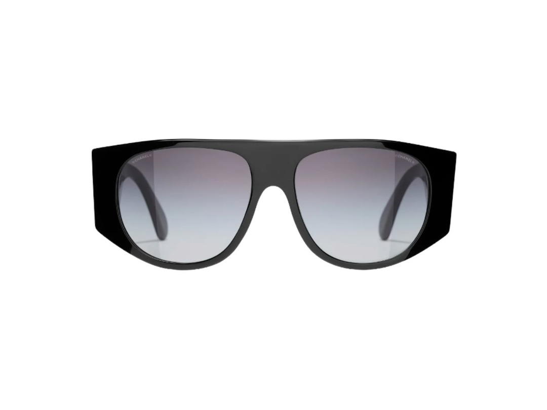 Chanel Chanel Pilot Sunglasses Black