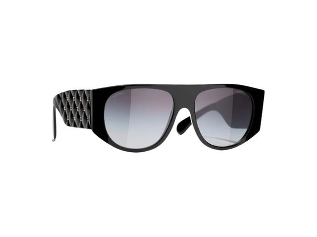Chanel Chanel Pilot Sunglasses Black - view 2
