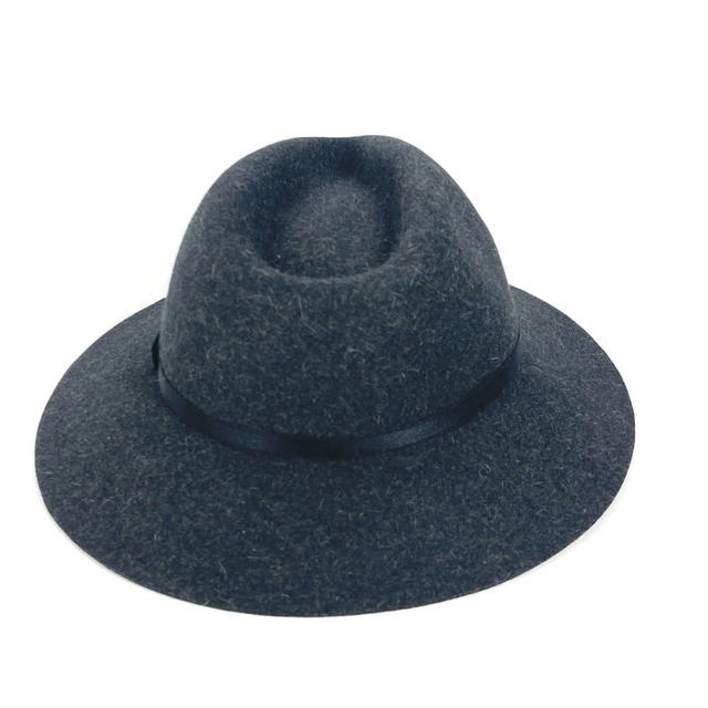 Chanel CHANEL Ribbon Logo Ribbon CC Mark hat bucket hat bob hat Rabbit gray/Black - view 5