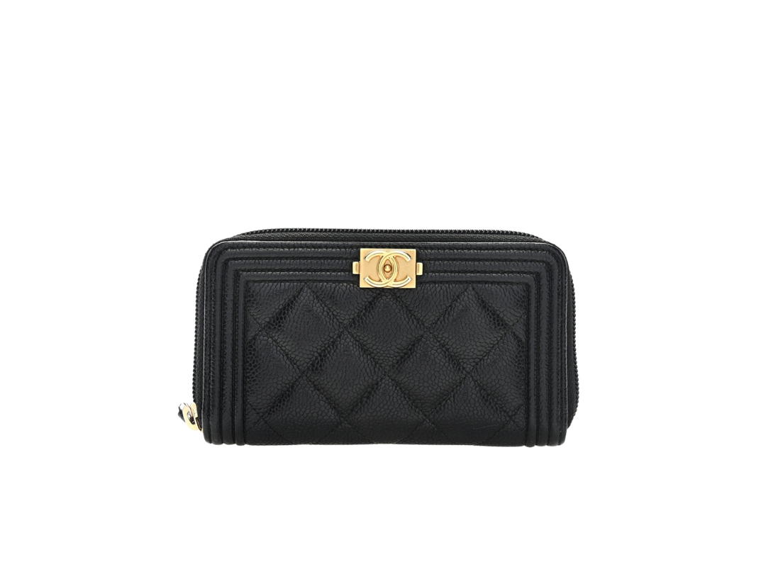 Chanel Chanel Boy Chanel Small Zipped Wallet