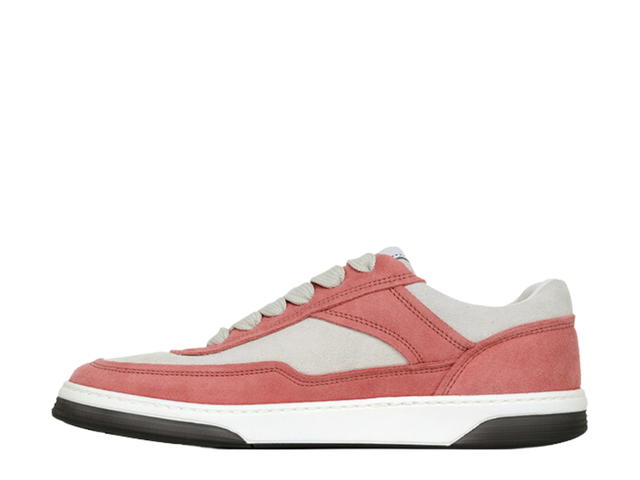 Chanel Chanel Sneakers In White-Pink Suede Kidskin With CC Logo (W) - view 2