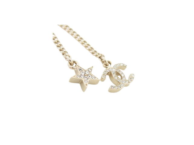 Chanel Chanel Star Necklace In Pendant Light Gold - view 3