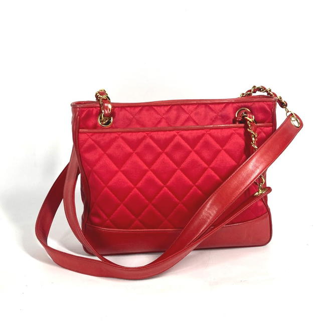 Chanel CHANEL Vintage Cocoball Matelasse Quilted Chain Bag Shoulder Bag Tote Bag - view 3