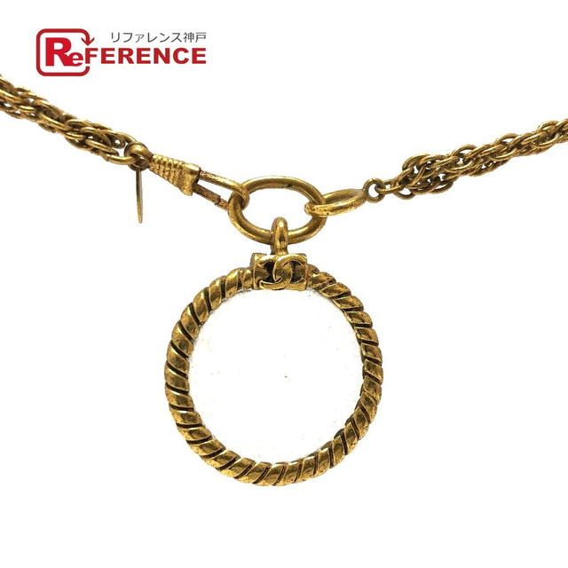 Chanel CHANEL vintage Loupe Necklace Metal Gold - view 1