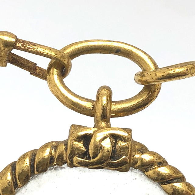 Chanel CHANEL vintage Loupe Necklace Metal Gold - view 5