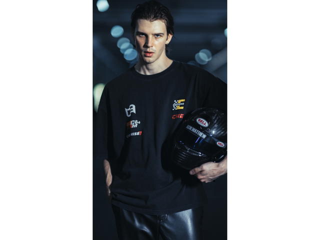 CHEMISE CHEMISE CHE Black Regular T-Shirt - view 3