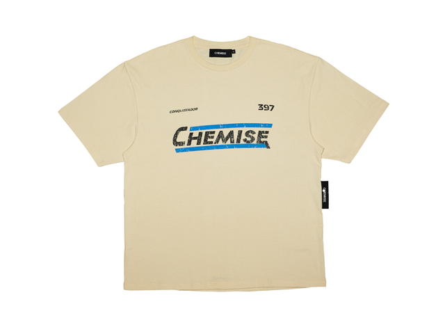 CHEMISE CHEMISE Conquistador Beige Regular T-Shirt - view 1