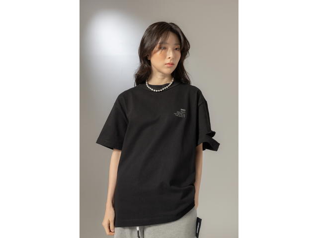 CHEMISE CHEMISE De Facto Black T-Shirt - view 3