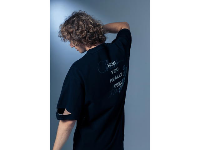 CHEMISE CHEMISE De Facto Black T-Shirt - view 7