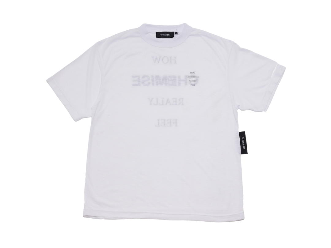CHEMISE CHEMISE Fleece White T-Shirt