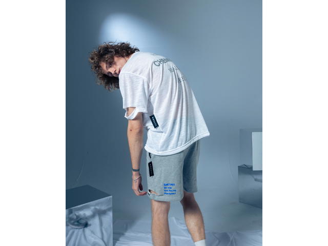 CHEMISE CHEMISE Fleece White T-Shirt - view 5