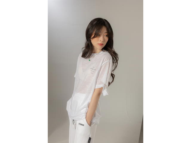 CHEMISE CHEMISE Fleece White T-Shirt - view 6