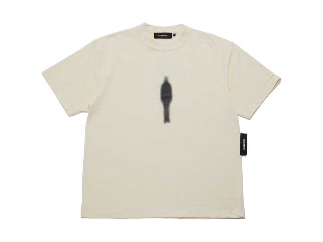 CHEMISE CHEMISE Go Laugh Beige T-Shirt