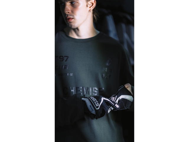 CHEMISE CHEMISE Hamilton Dark Green Long Sleeve T-Shirt - view 2
