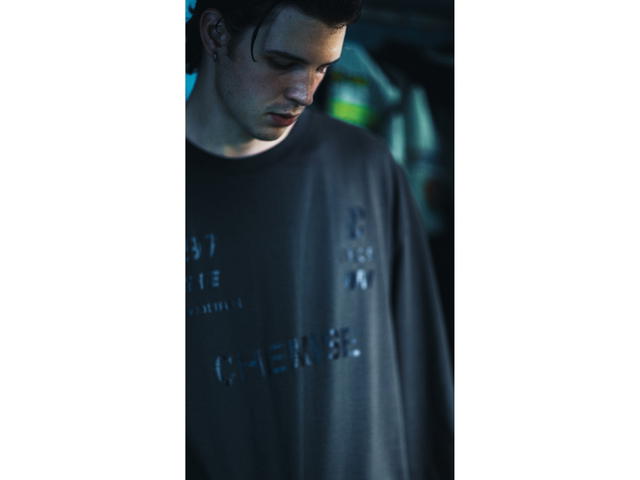 CHEMISE CHEMISE Hamilton Dark Green Long Sleeve T-Shirt - view 3