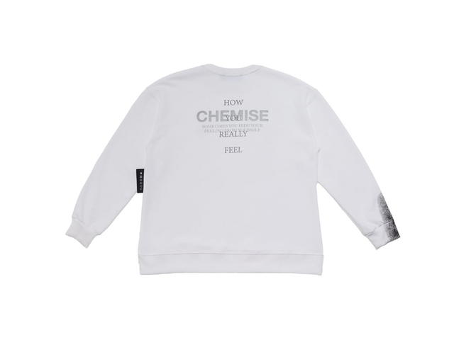 CHEMISE CHEMISE How You Really Feel White Sweater - view 2