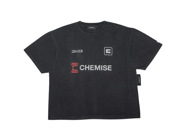 CHEMISE CHEMISE Space Black Regular T-Shirt - view 1