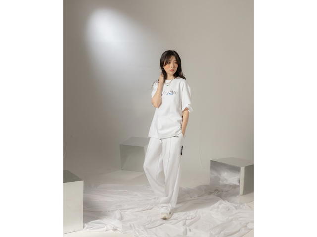 CHEMISE CHEMISE White Sweatpants - view 3