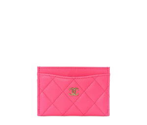 Buy Chanel Caviar Quilted Card Holder Fuchsia at Sasom – Authentic and Ready to Ship