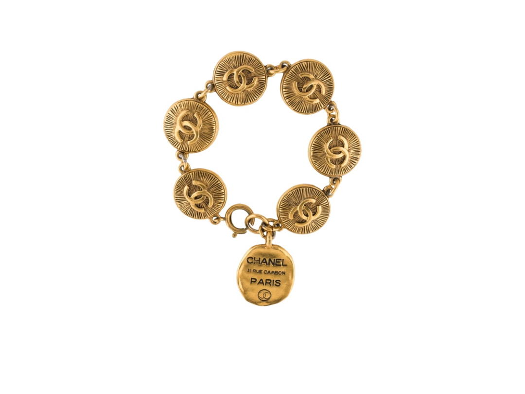Chanel Chanel Vintage 31 Rue Cambon Paris Link Bracelet Gold