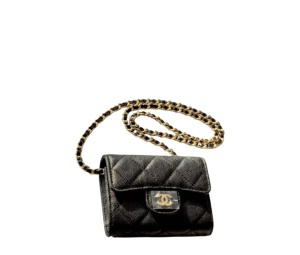 Buy Chanel Classic Flap Card Holder With Chain Black at Sasom – Authentic and Ready to Ship