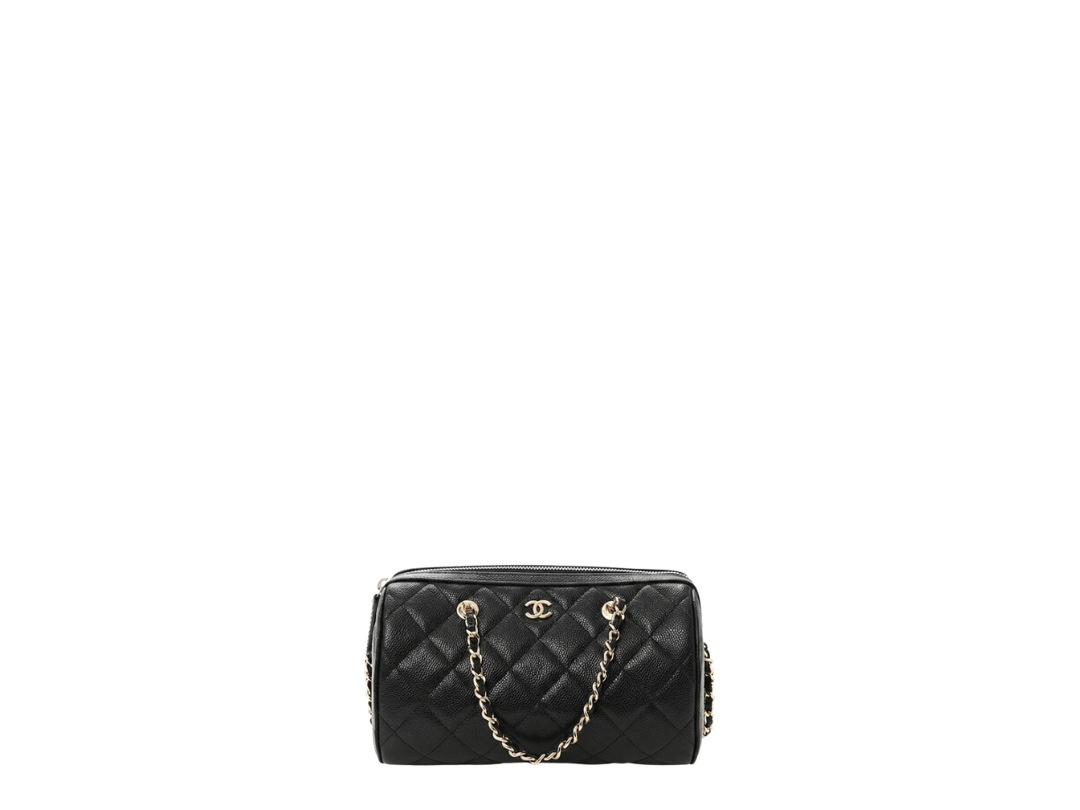 Chanel Chanel Barrel Clutch Black