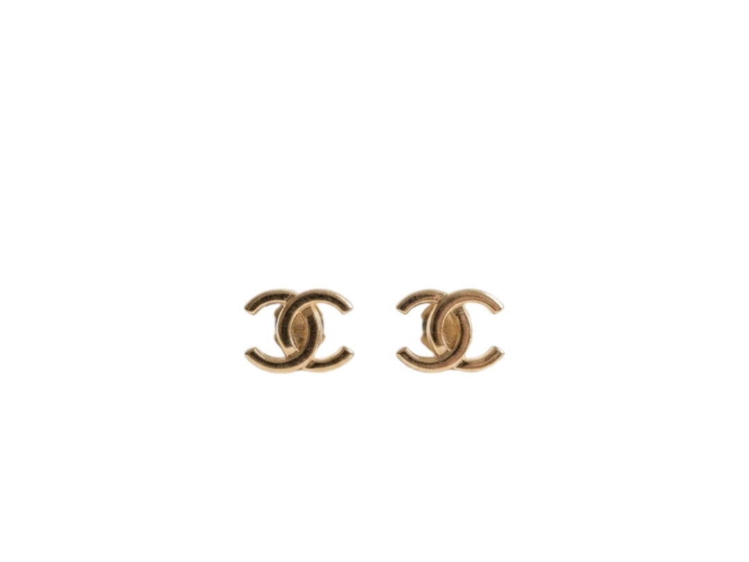 Chanel Chanel 26P Earrings Vintage Gold