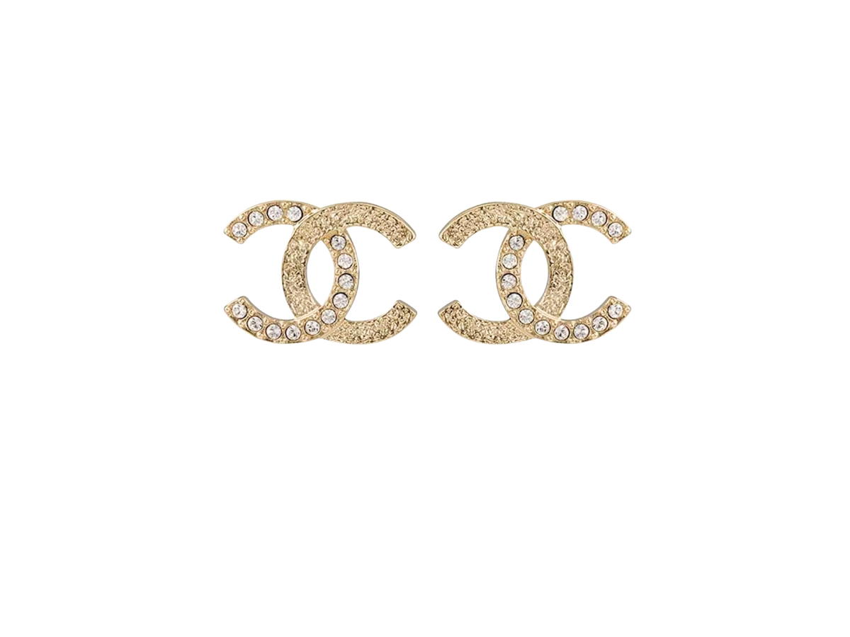 Chanel Chanel Metal Earrings Gold