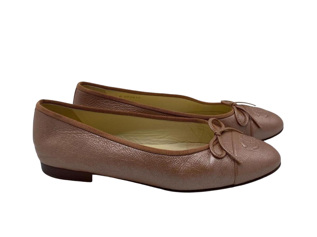 Chanel Chanel Ballet Flats Rose (Woman's)