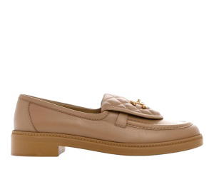 Buy Chanel CC Turnlock Loafers Beige at Sasom – Authentic and Ready to Ship