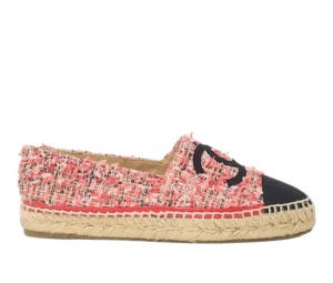 Buy Chanel Tweed Espadrilles Red (Women's) at Sasom – Authentic and Ready to Ship