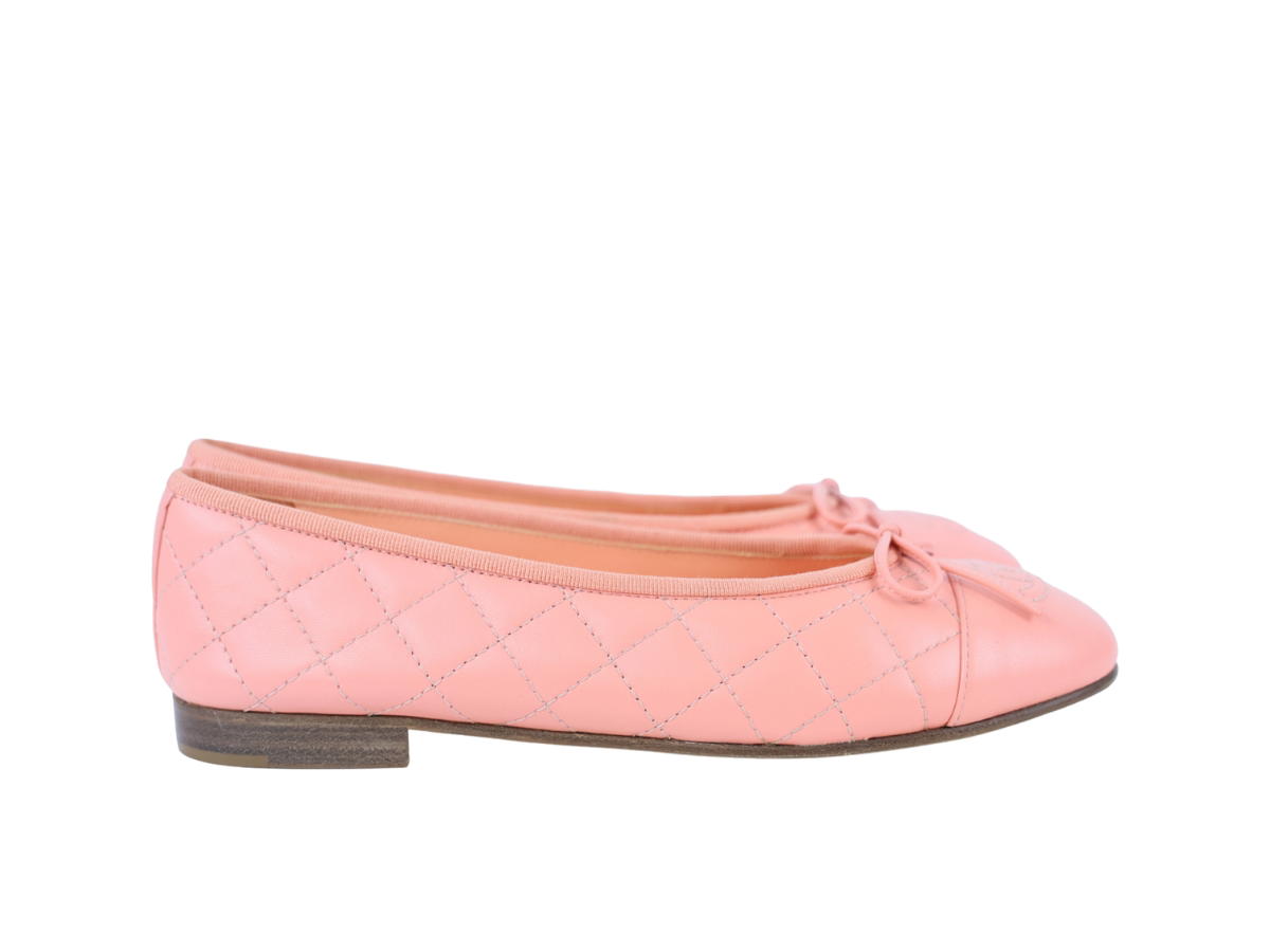 Chanel Chanel Ballerina Flats Shoes Pink (W)